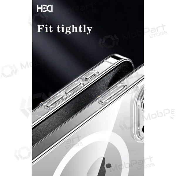 Apple iPhone 15 Pro ümbris - HDD Clear MagSafe Case (läbipaistev)