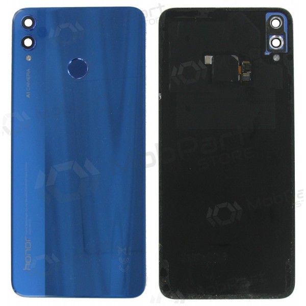 Honor 8X patareipesade kaas (tagakaas) (sinised) (kasutatud grade C, originaalne)