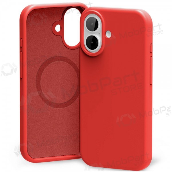 Ümbris Mercury Pure Magsafe Silicon Case Apple iPhone 17 punane