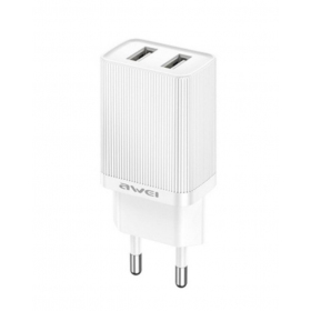 Laadija Awei C15-EU 2xUSB-A 10W valged