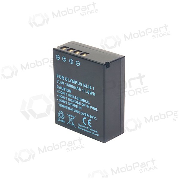 OLYMPUS BLH-1 patarei / aku, 2250mAh OLYMPUS BLH-1 patarei / aku, 2250mAh