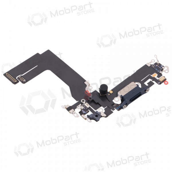 Apple iPhone 13 mini laadimispistik ja mikrofoniühendus (must)