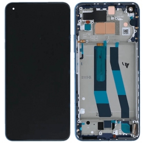 Xiaomi 11 Lite 5G NE ekraan (sinised) (koos raamiga) (originaalne)