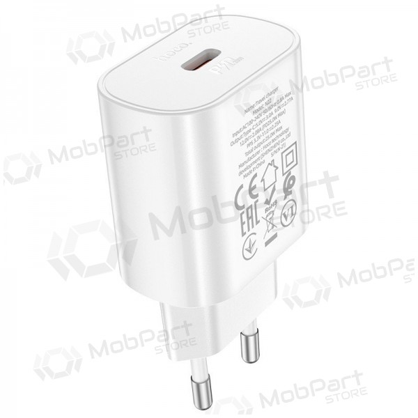 Telefoni laadija Hoco N22 25 W USB-C valge