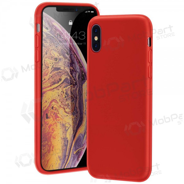 Apple iPhone 12 Pro ümbris - Liquid Silicone 1.5mm (punane)