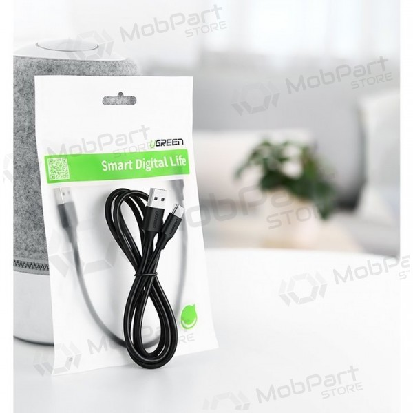USB kaabel Ugreen US287 USB to USB-C 3A 1.0m mustad