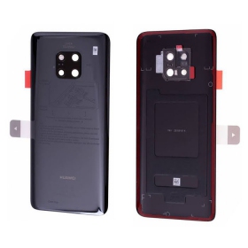 Huawei Mate 20 Pro patareipesade kaas (tagakaas) (mustad) (kasutatud grade C, originaalne)