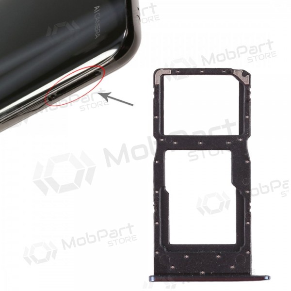 Huawei P Smart 2019 SIM kaardi hoidja (mustad)