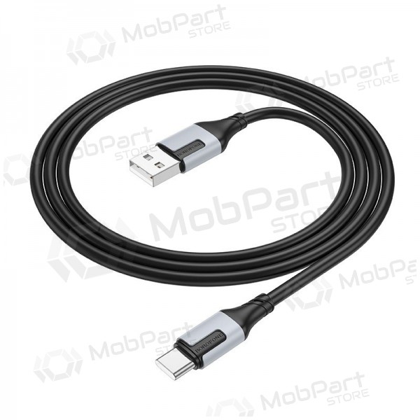 USB kaabel Borofone BX101 USB-A to USB-C 1.0m mustad
