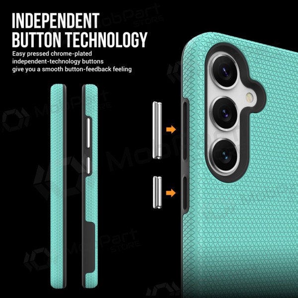 Ümbris Perfectionists Triangle Case Samsung A266 A26 5G roheline Ümbris Perfectionists Triangle Case Samsung A266 A26 5G roheline
