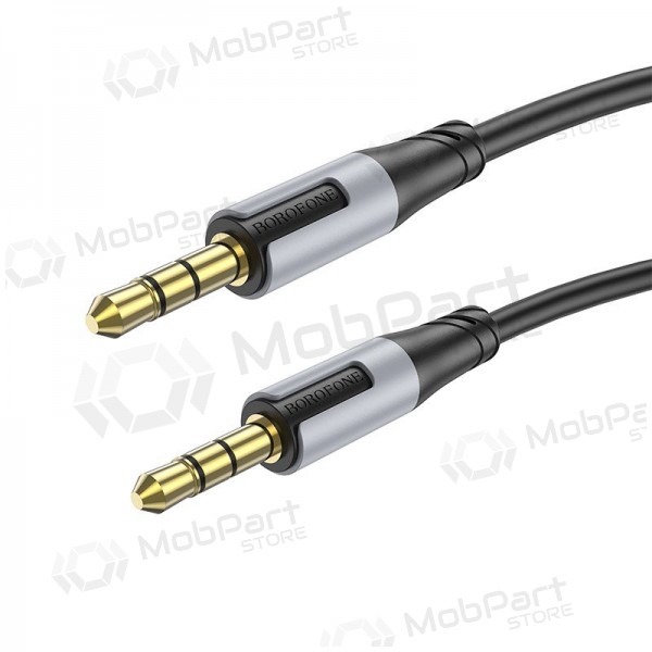 Audio kaabel Borofone BL19 3,5mm to 3,5mm mustad