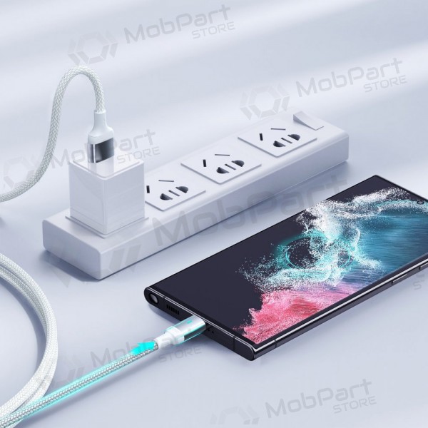 USB kaabel Joyroom S-UC027A10 USB to Type-C 3A 1.2m valged