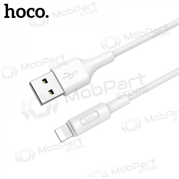 USB kaabel HOCO X25 lightning 1.0m (valged) USB kaabel HOCO X25 lightning 1.0m (valged)