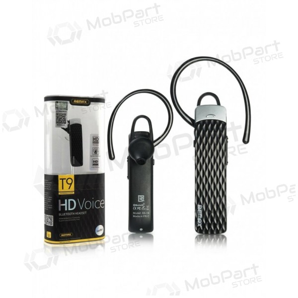 Bluetooth käed-vabad peakomplekt Remax RB-T9 Bluetooth must