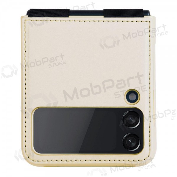 Samsung Galaxy Z Flip4 ümbris „Nillkin Leather“ (kuldsed) Samsung Galaxy Z Flip4 ümbris „Nillkin Leather“ (kuldsed)