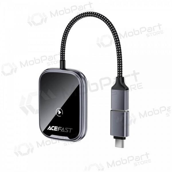 CarPlay adapter Acefast QC1 juhtmevaba Android Auto must