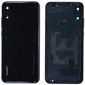 Galinis dangtelis Huawei Y6 2019/Y6 Pro 2019/Y6 Prime 2019 (without Home button hole) Midnight Black originaalne (used Grade B)