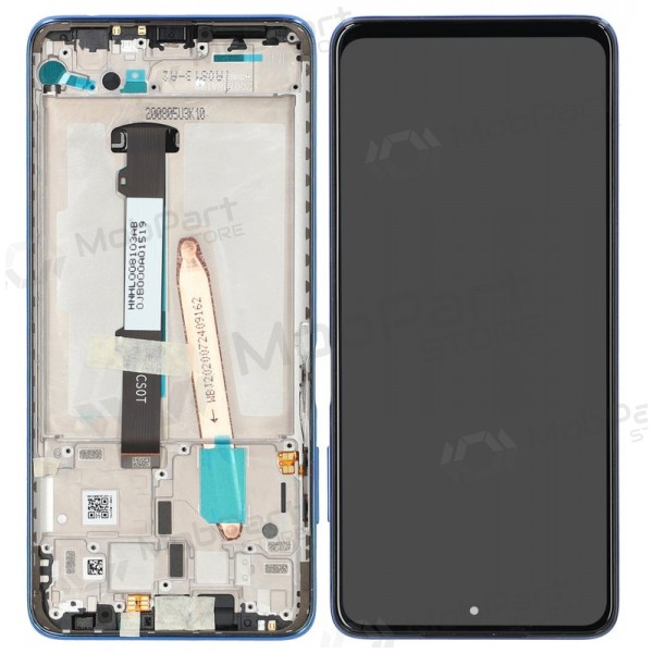 Xiaomi Poco X3 Pro ekraan (sinised) (koos raamiga) (service pack) (originaalne)