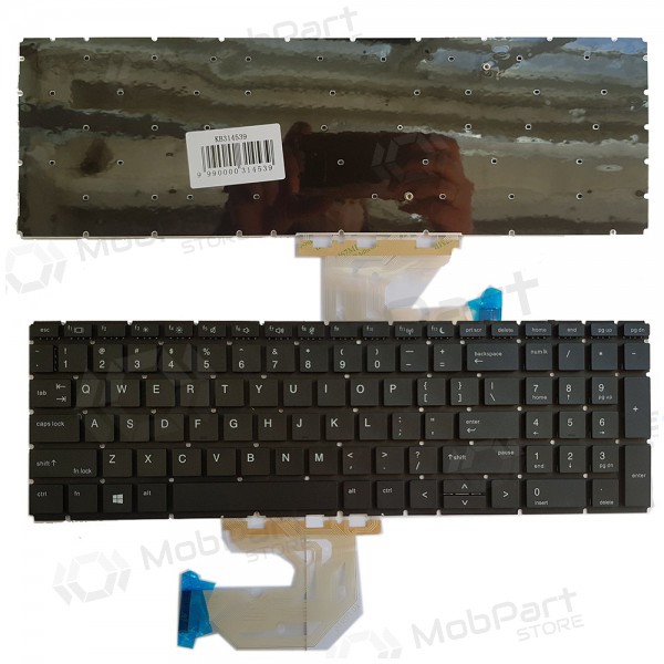 HP ProBook 450 G6, G7, 455 G6, G7, US klaviatuur HP ProBook 450 G6, G7, 455 G6, G7, US klaviatuur