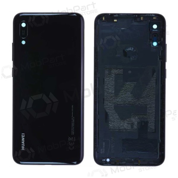 Huawei Y6 2019 / Y6 Pro 2019 / Y6 Prime 2019 patareipesade kaas (tagakaas) (mustad) (kasutatud grade C, originaalne) Huawei Y6 2019 / Y6 Pro 2019 / Y6 Prime 2019 patareipesade kaas (tagakaas) (mustad) (kasutatud grade C, originaalne)