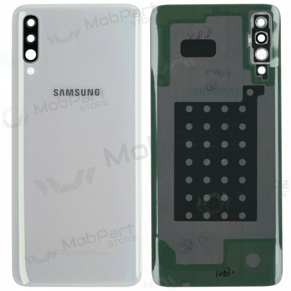 Samsung A705 Galaxy A70 2019 patareipesade kaas (tagakaas) (valged) (kasutatud grade B, originaalne) Samsung A705 Galaxy A70 2019 patareipesade kaas (tagakaas) (valged) (kasutatud grade B, originaalne)