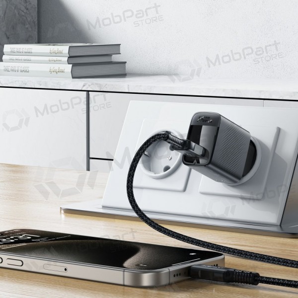 Laadija Acefast A90 18W USB-A mustad