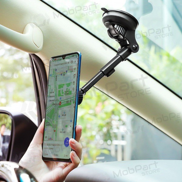 Auto telefonihoidja Borofone BH21 Vanda, tvirtinamas ant prietaisų skydelio, magnetinis
