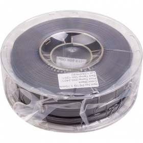 3D spausdinimo plastikas PETG, 1.75mm, 1kg, mustad