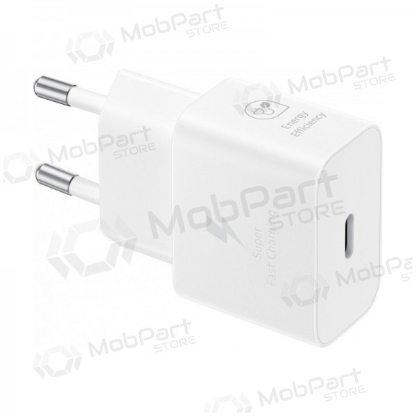 Laadija originaalne Samsung EP-T2510NWEGEU 25W pakendis valged