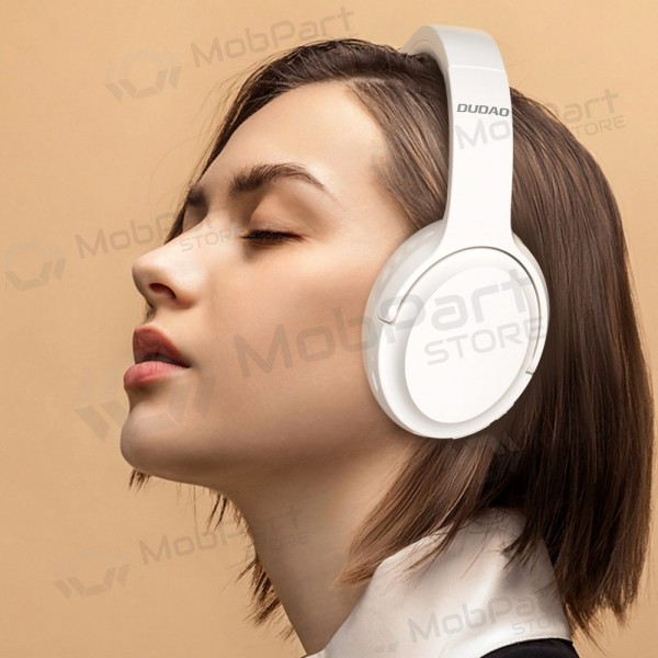 Dudao X22Pro Bluetooth USB-C juhtmevabad kõrvaklapid mikrofoniga, valged