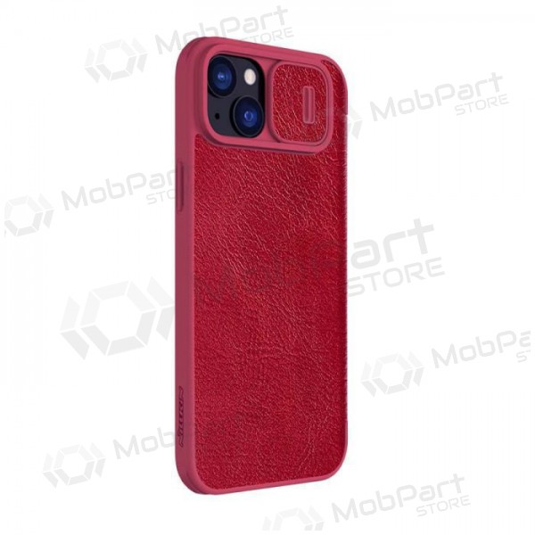 Apple iPhone 14 Plus ümbris „Nillkin Leather“ (punane) Apple iPhone 14 Plus ümbris „Nillkin Leather“ (punane)