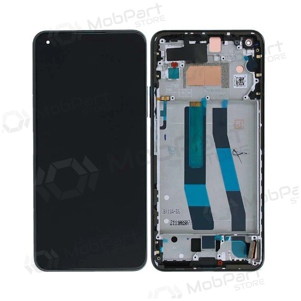 Xiaomi 11 Lite 5G NE ekraan (mustad) (koos raamiga) (originaalne)