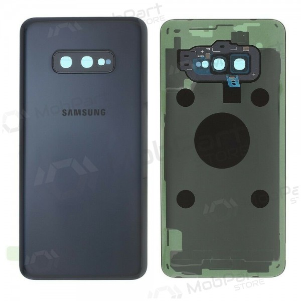 Samsung G970 Galaxy S10e patareipesade kaas (tagakaas) mustad (Prism Black) (kasutatud grade B, originaalne) Samsung G970 Galaxy S10e patareipesade kaas (tagakaas) mustad (Prism Black) (kasutatud grade B, originaalne)