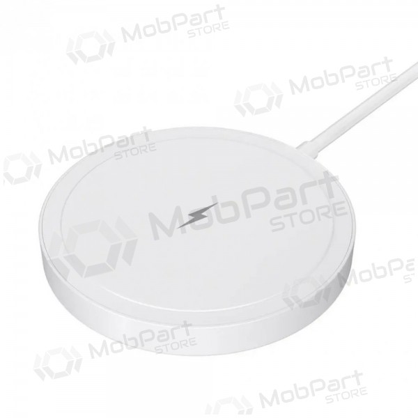 MagSafe juhtmevaba laadija Blue Star Charing Pad 15 W USB-C kaabliga valge
