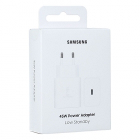 Telefonilaadija Samsung EP-T4511NWEGEU 45 W USB-C valge