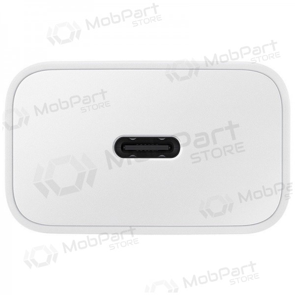 Laadija originaalne Samsung EP-T1510XWEGEU 15W + kaabel Type-C 1m pakendis valged