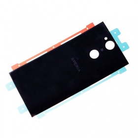 Sony XA2 patareipesade kaas (tagakaas) (mustad) (kasutatud grade C, originaalne)
