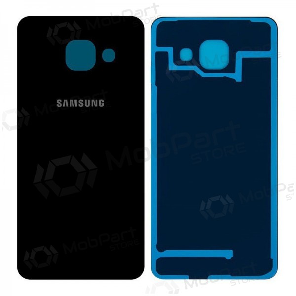 Samsung A310F Galaxy A3 (2016) patareipesade kaas (tagakaas) (mustad)