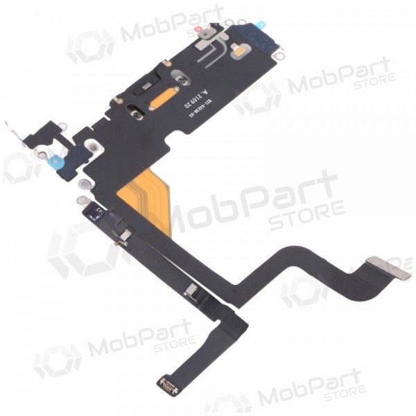 Apple iPhone 13 Pro laadimispistik ja mikrofoni pistik (must)