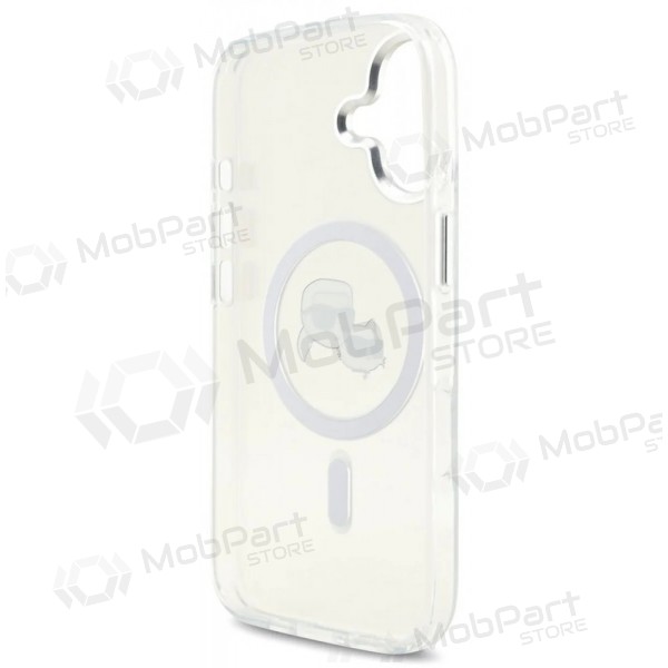 Apple iPhone 17 ümbris - Karl Lagerfeld IML K&CH Heads Metal Frame MagSafe (läbipaistev)