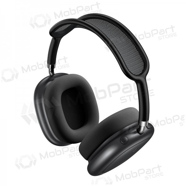 Juodos belaidės Hoco W68 ANC Bluetooth kõrvaklapid mikrofoniga