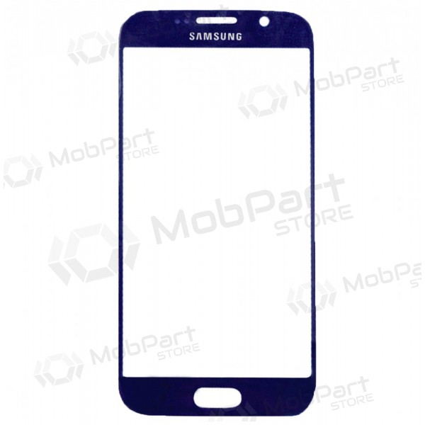 Samsung G920F Galaxy S6 Ekraani klaas (sinised) (for screen refurbishing)