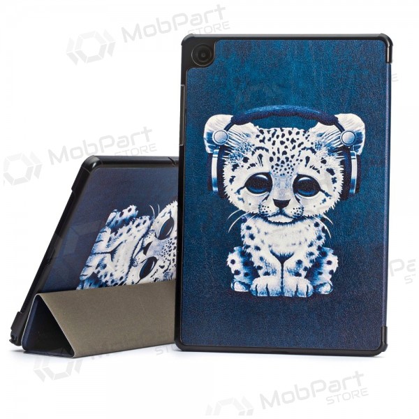 Samsung Galaxy Tab A9+, Tab A11+ ümbris - Smart Leather (sad cat)