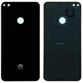 Huawei P8 Lite 2017 / P9 Lite 2017 / Honor 8 Lite patareipesade kaas (tagakaas) (mustad) (service pack) (originaalne)