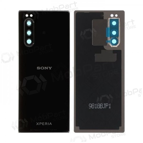 Sony J9210 Xperia 5 patareipesade kaas (tagakaas) (mustad) (kasutatud grade B, originaalne)