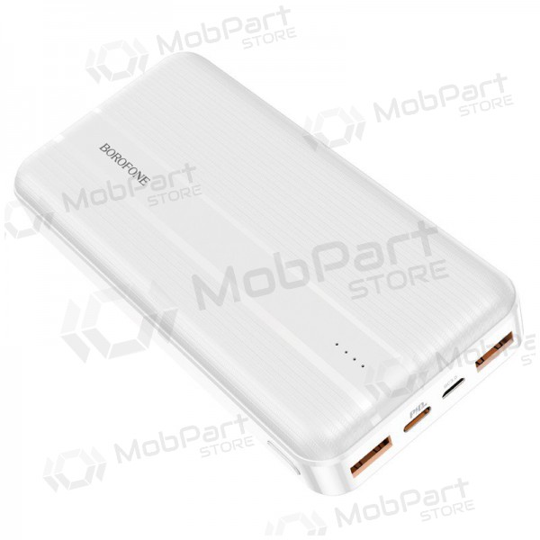 Väline patarei / aku Power Bank Borofone BJ9A Type-C PD+Quick Charge 3.0 (3A) 20000mAh valge Väline patarei / aku Power Bank Borofone BJ9A Type-C PD+Quick Charge 3.0 (3A) 20000mAh valge