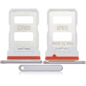 Xiaomi Mi 11i / Poco F3 SIM kaardi hoidja (hõbedased) (service pack) (originaalne)