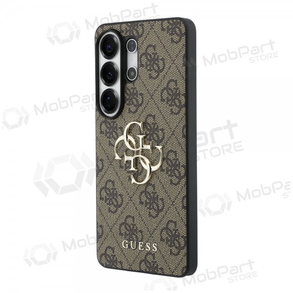 Samsung Galaxy S26 Ultra ümbris - Guess PU 4G Metal Logo (pruun)