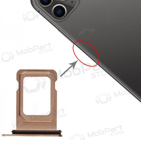 Apple iPhone 11 Pro / 11 Pro Max SIM kaardi hoidja (kuldsed) Apple iPhone 11 Pro / 11 Pro Max SIM kaardi hoidja (kuldsed)