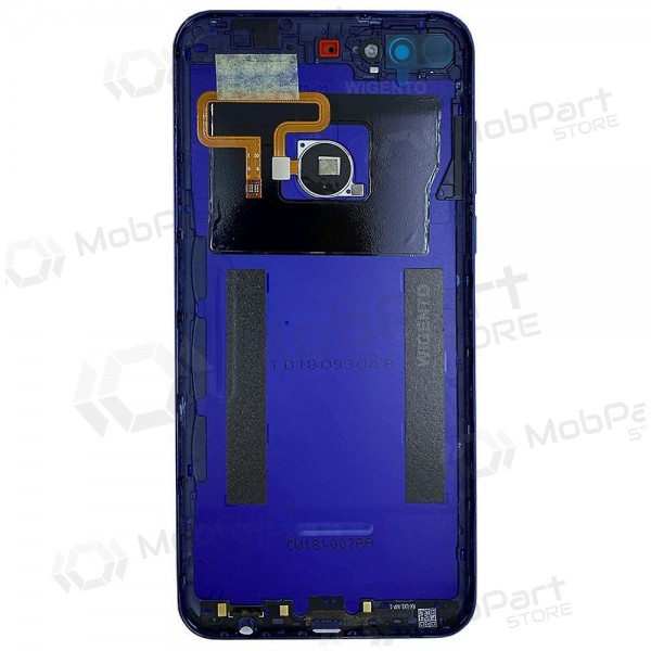 Huawei Y7 2018 patareipesade kaas (tagakaas) (sinised) (kasutatud grade A, originaalne)